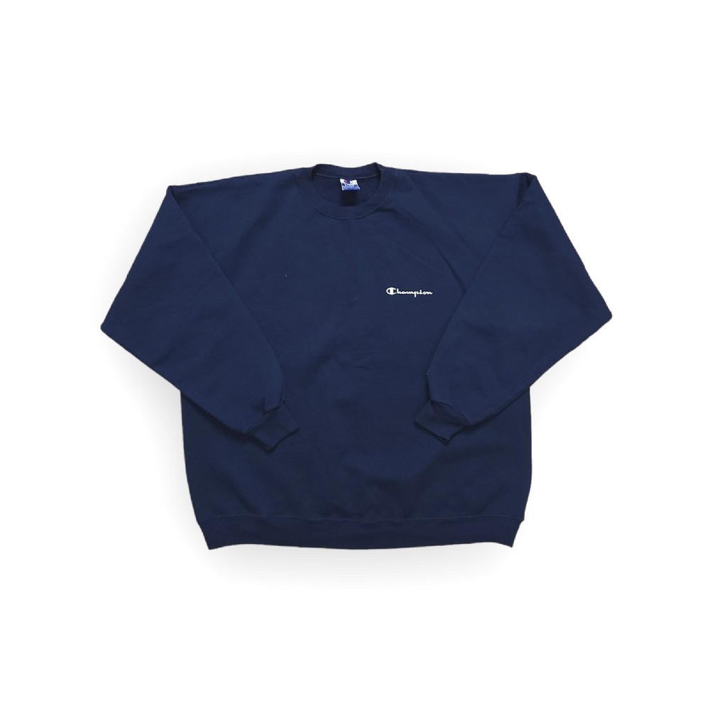 Vintage 80s Champion Mens XL Pullover Sweatshirt Script Logo‎